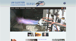 Desktop Screenshot of lmelektrik.com